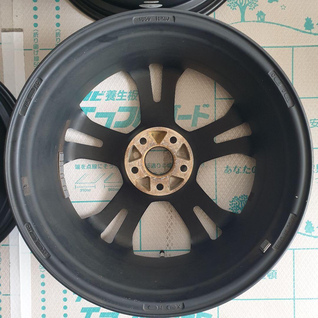 ① VST TYPE PLS 18インチ8J インセット42 VOLVOホイール