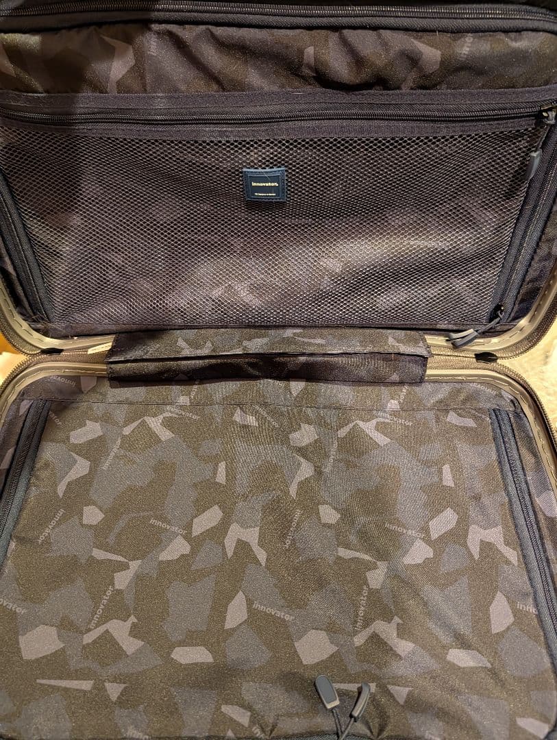 【美品】INV50 38L スチールグレー イノベーター スーツケース