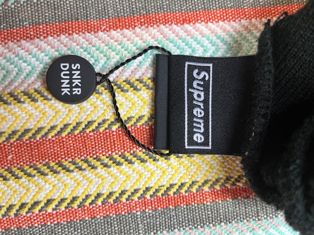 Supreme × New era ブラック ニット帽