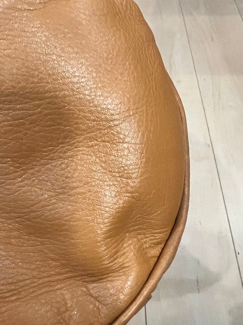 yamamoto　ヴィヴィアン　キャメル レザー バッグ