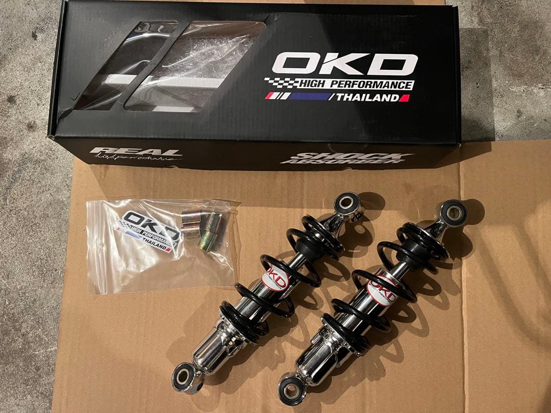 OKD230mm ブラック　モンキー　ゴリラ　ダックス　シャリー