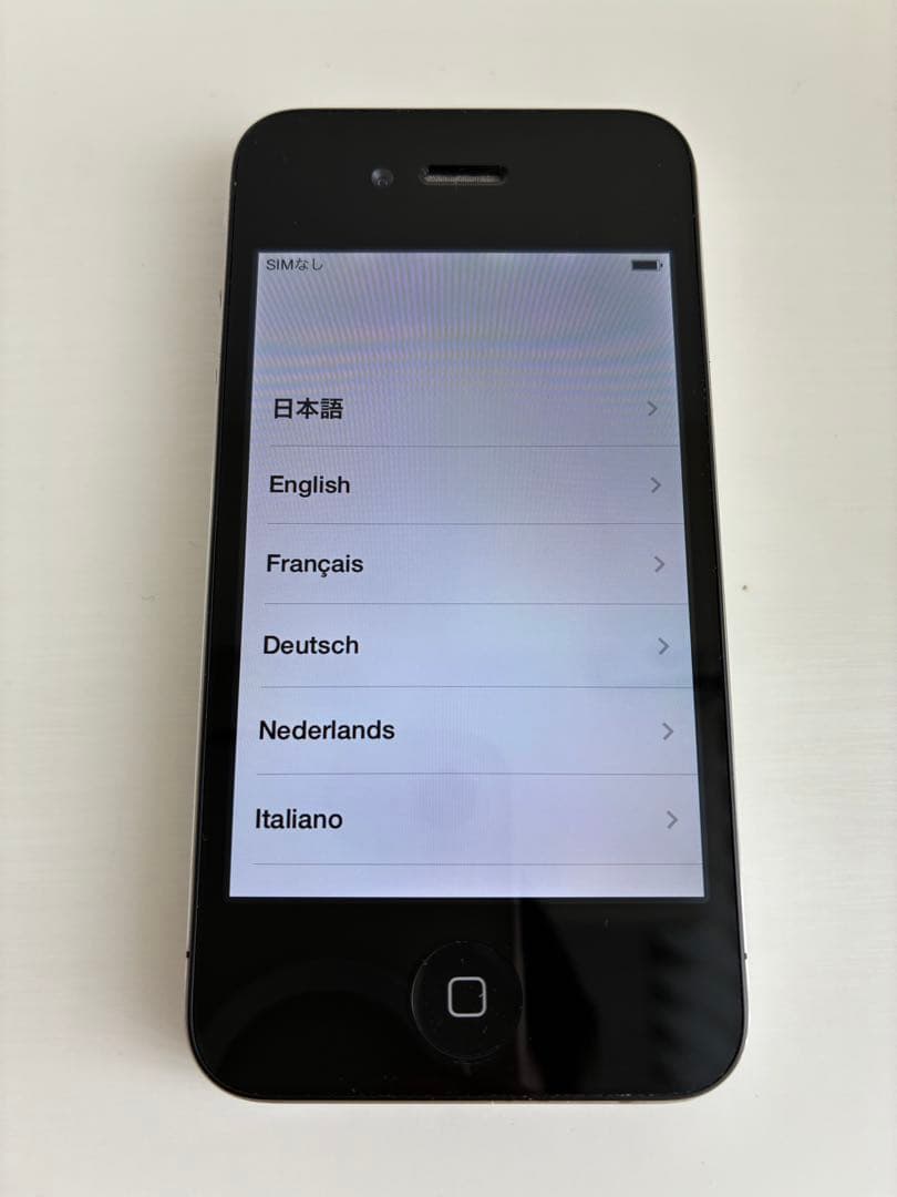 Apple iPhone4 ブラック 本体