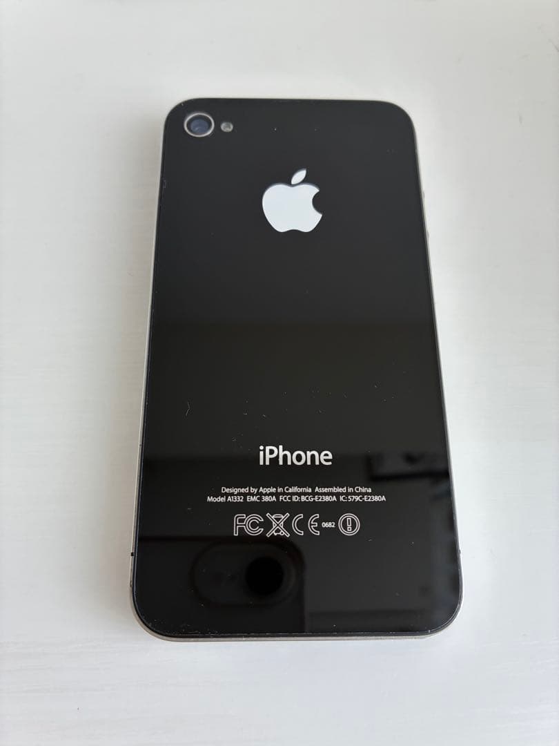 Apple iPhone4 ブラック 本体
