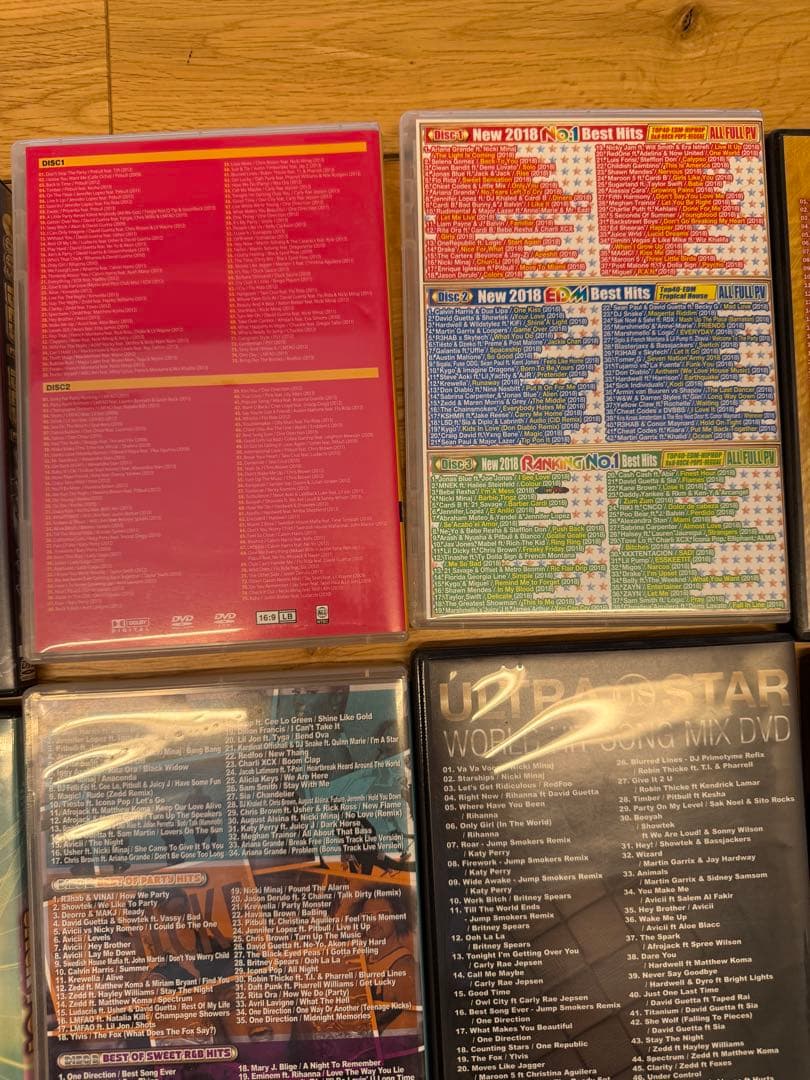 Best of partyなどの洋楽DVDコレクション　まとめ売り18枚セット
