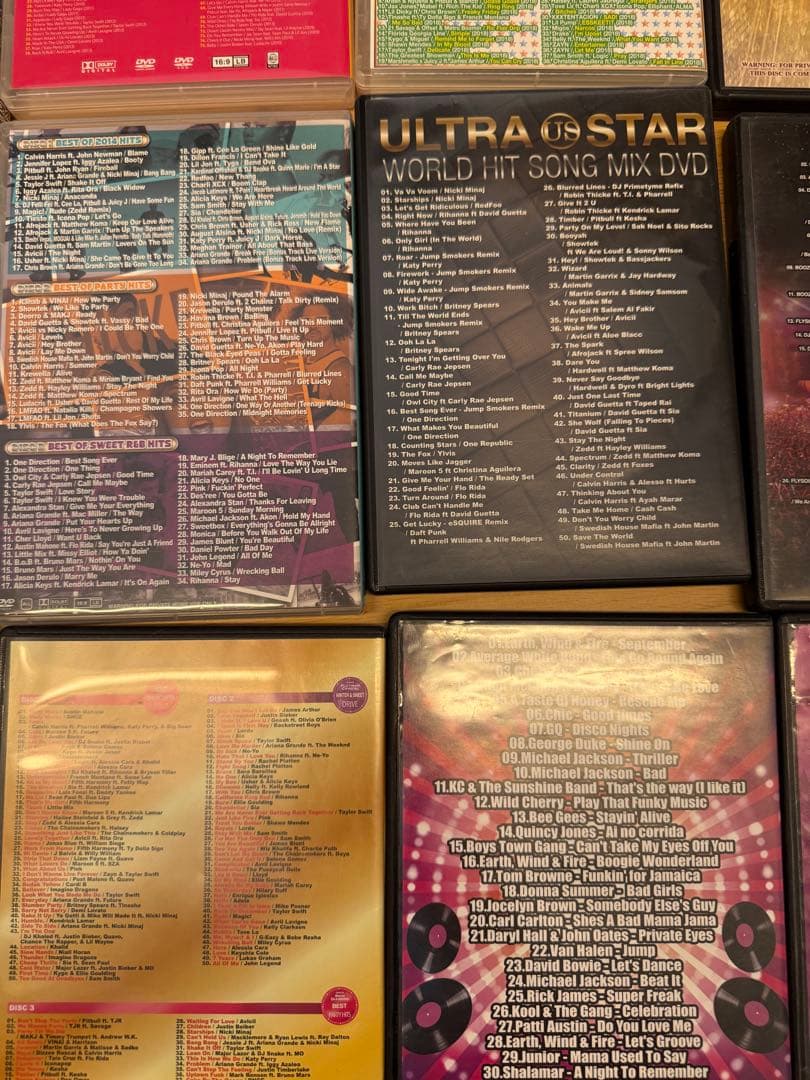Best of partyなどの洋楽DVDコレクション　まとめ売り18枚セット
