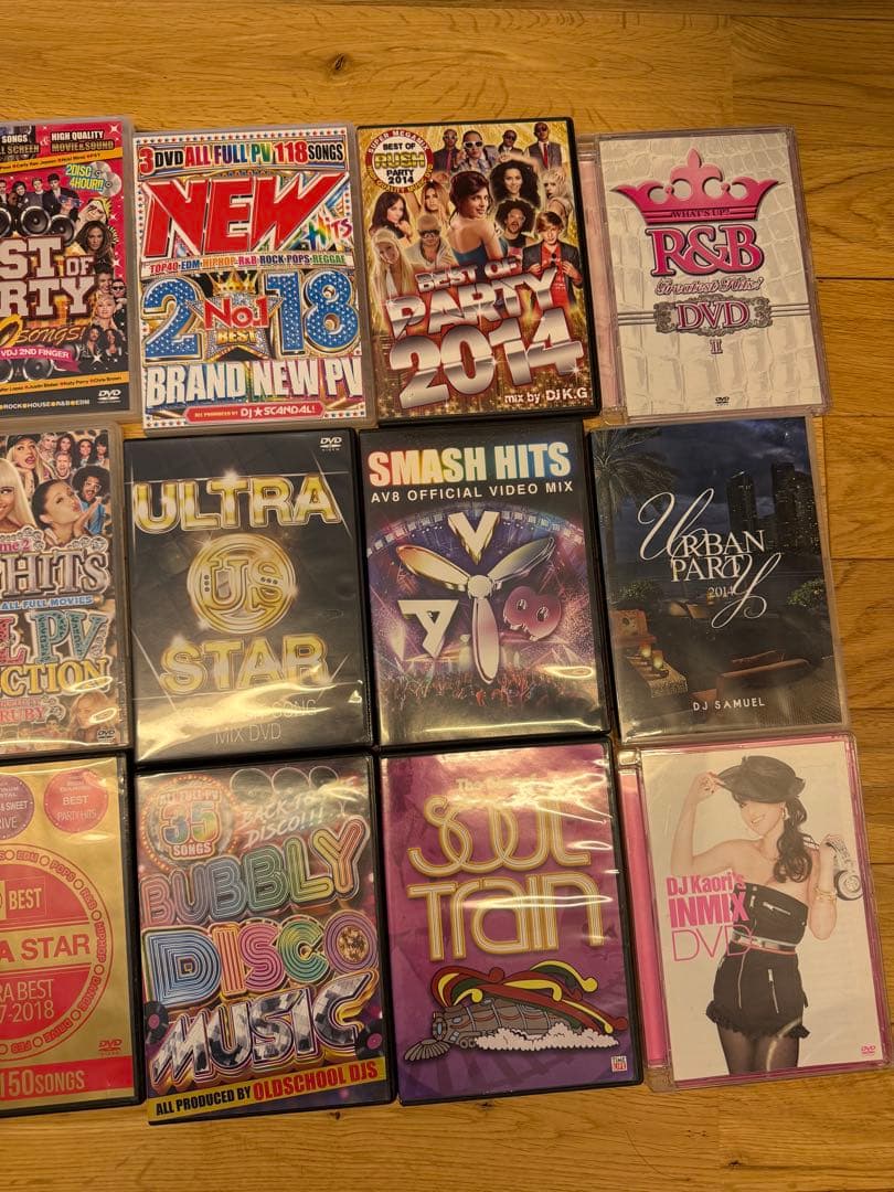 Best of partyなどの洋楽DVDコレクション　まとめ売り18枚セット