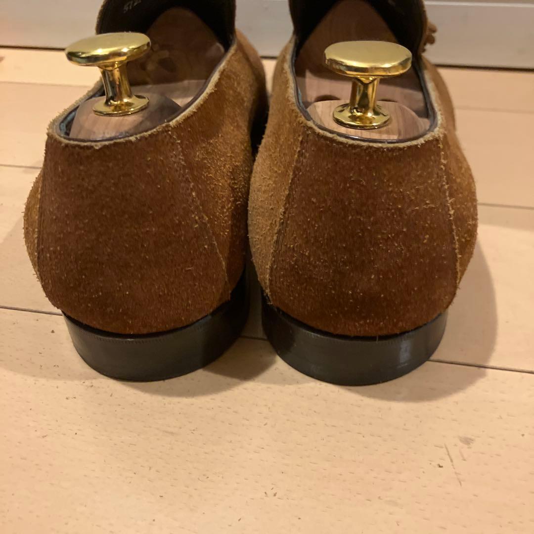 SAINT CRISPIN'S ブラウン タッセルローファー
