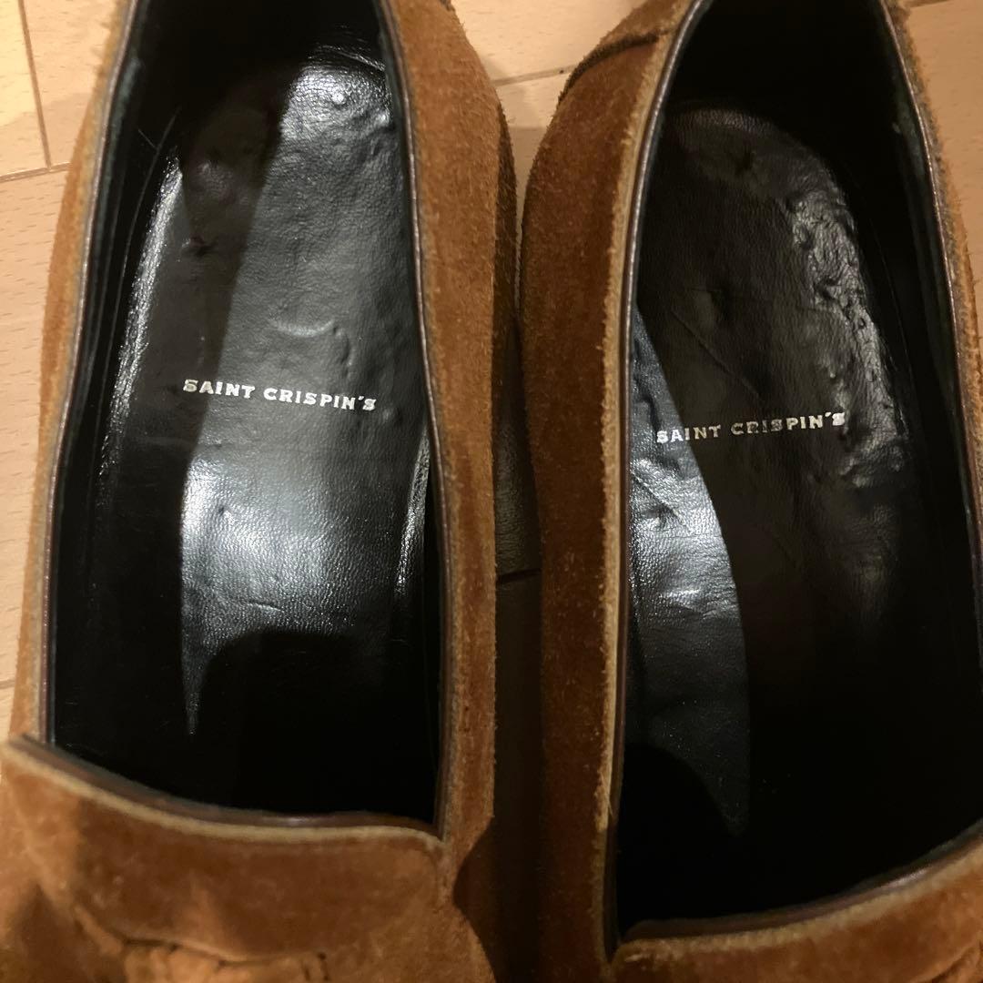 SAINT CRISPIN'S ブラウン タッセルローファー
