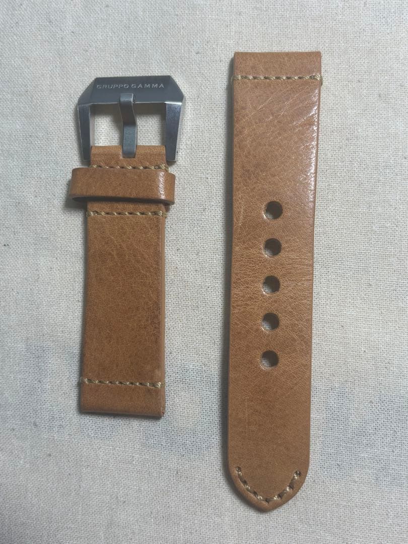 希少GRUPPO GAMMA ダイブマスター　ダイバーズウォッチ ラバーベルト