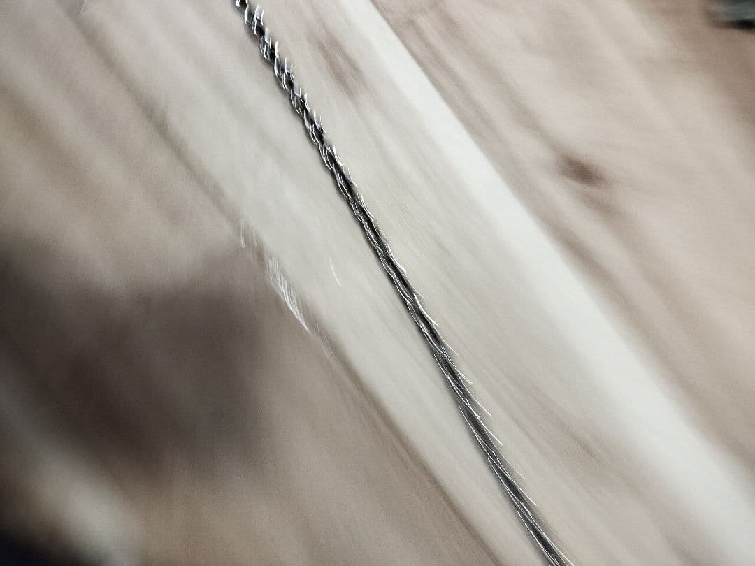 新品未使用 シルバー925 ウォレットチェーン シルバー 約68cm S-33