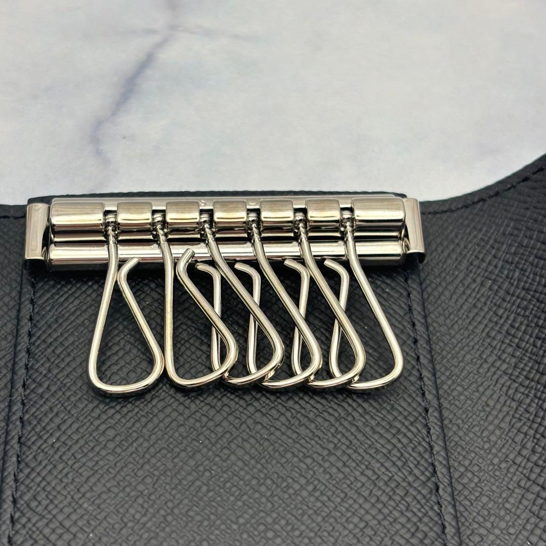 ルイヴィトン ミュルティクレ6 ダミエ グラフィット ICチップ