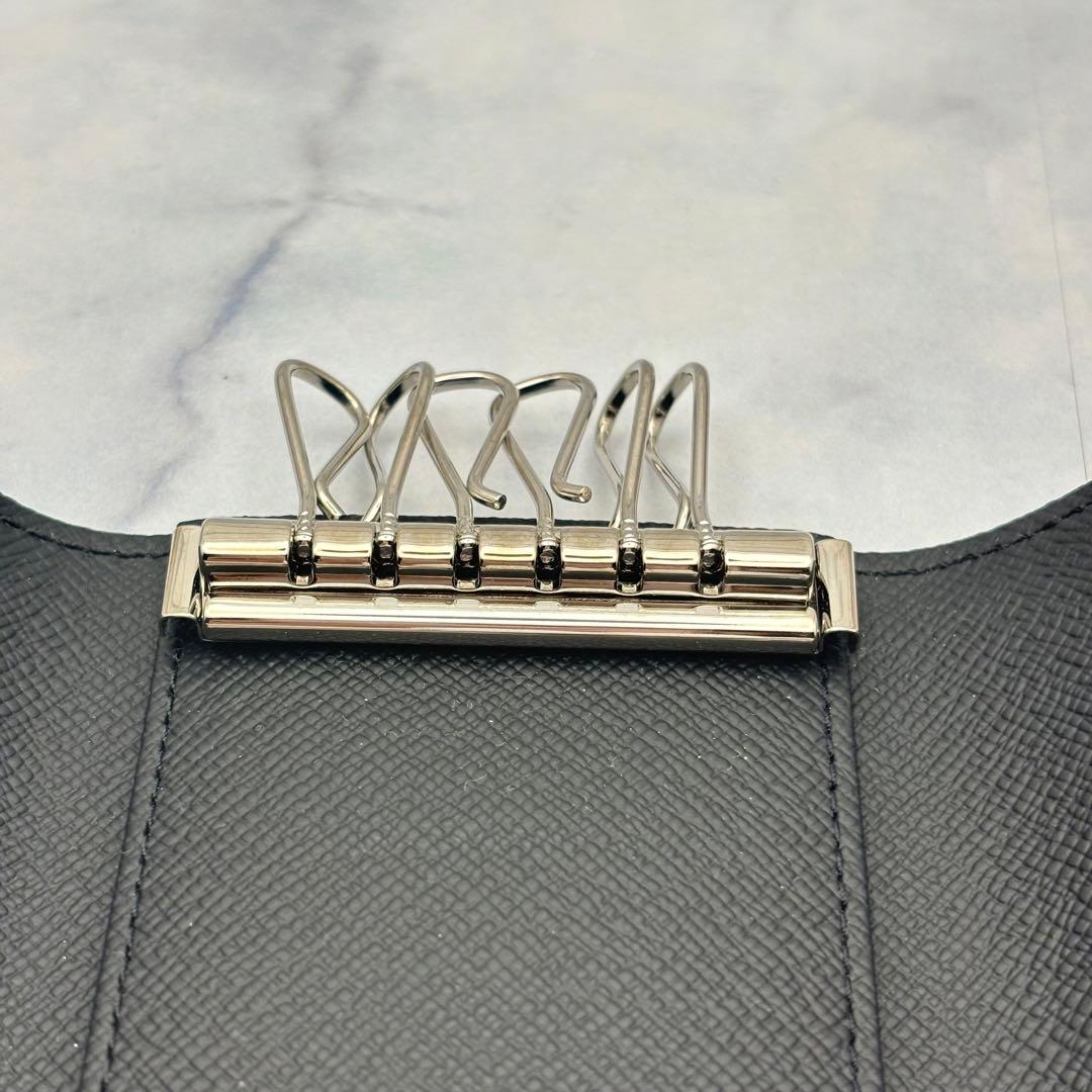 ルイヴィトン ミュルティクレ6 ダミエ グラフィット ICチップ