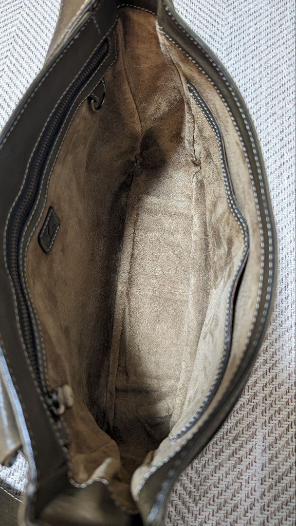 土屋鞄 限定色 トーンオイルヌメ ダークグリーン