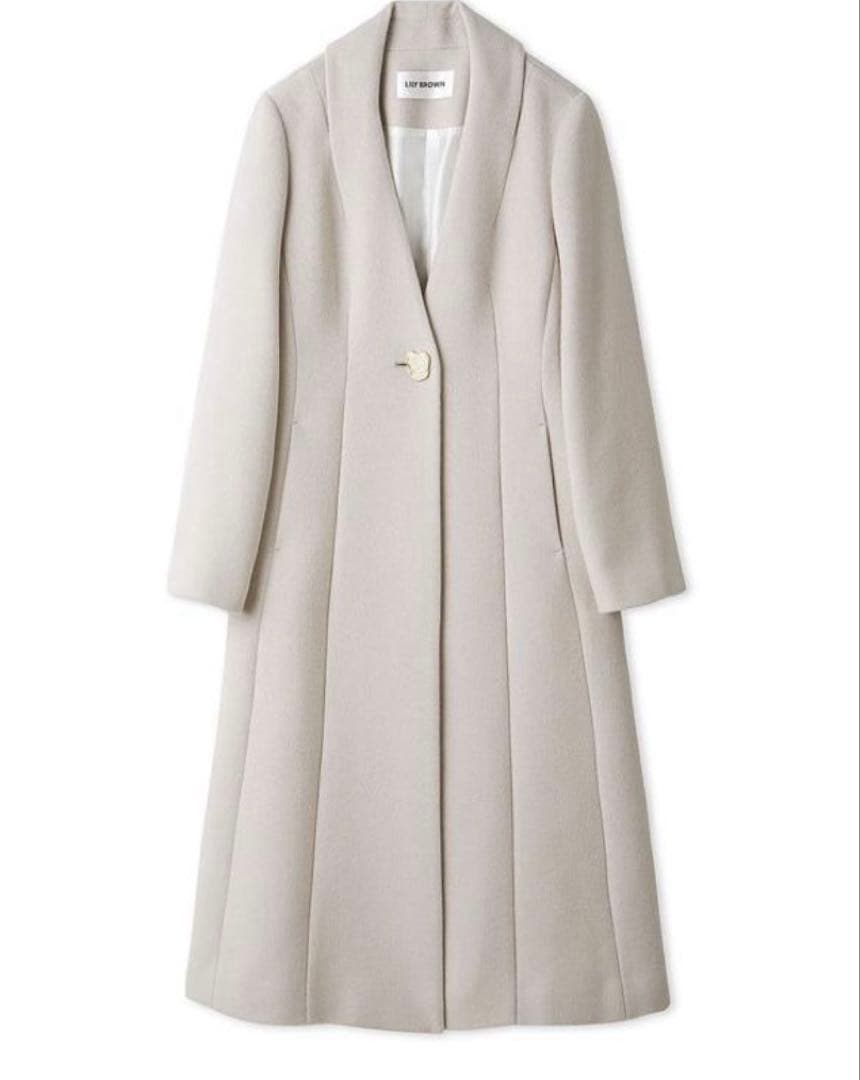 今期モデル　LILYBROWN リリーブラウン　チェスターコート　完売商品