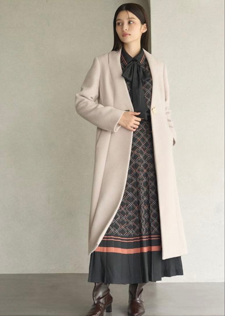 今期モデル　LILYBROWN リリーブラウン　チェスターコート　完売商品