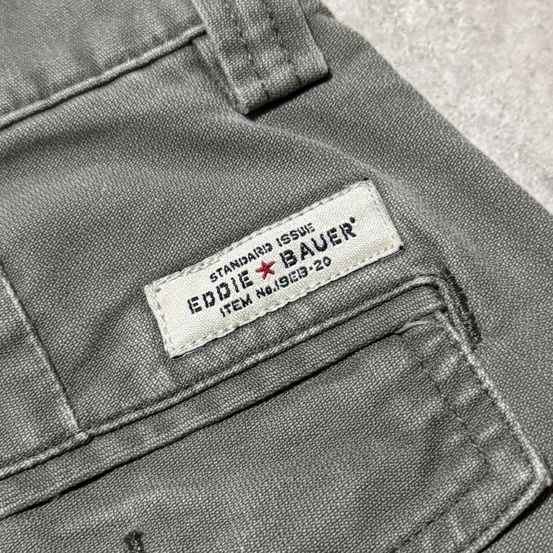 00s エディーバウアー ベイカーパンツ L字ポケット カーキ フェードカラー
