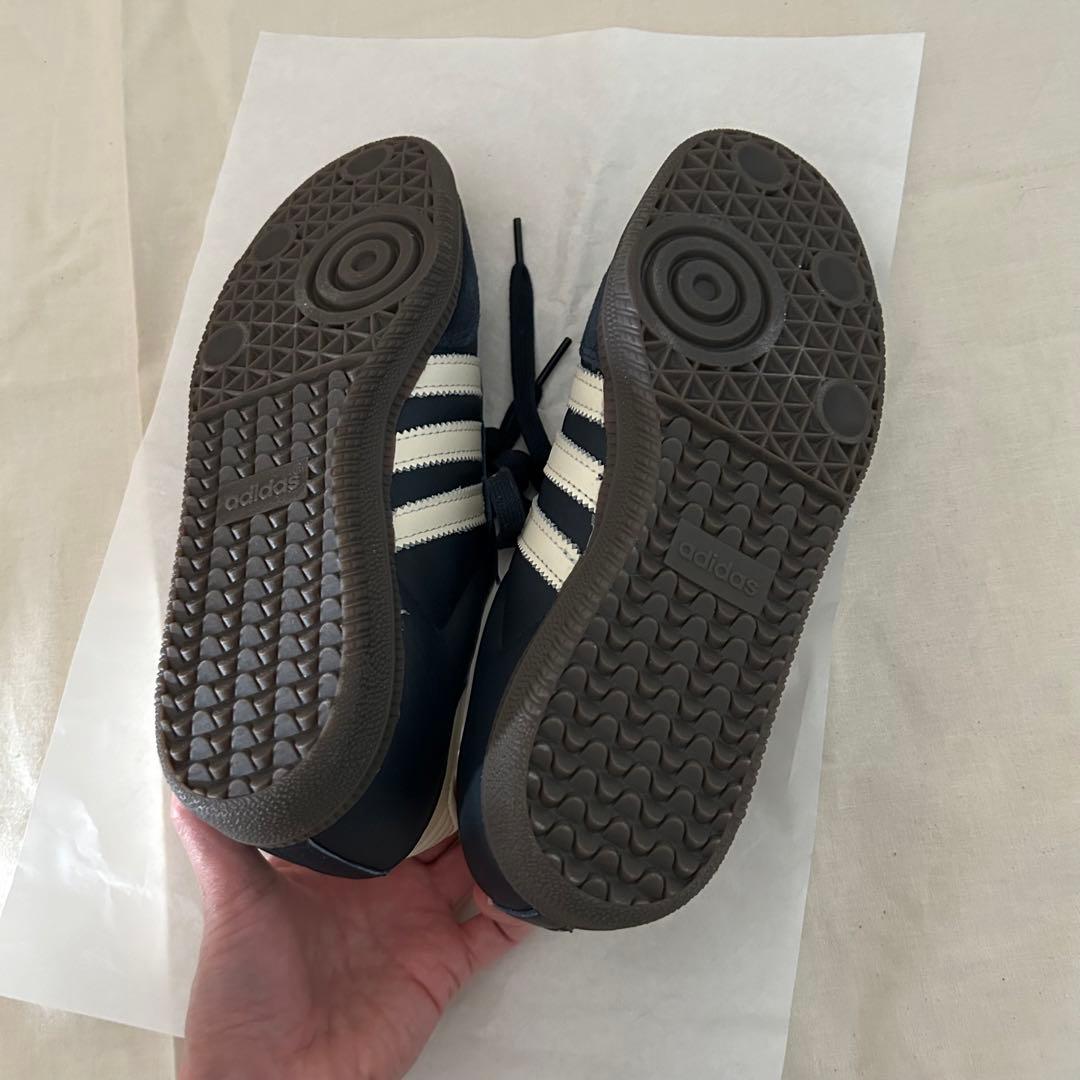 mさま新品未使用 adidasサンバ　ネイビー24.5㎝