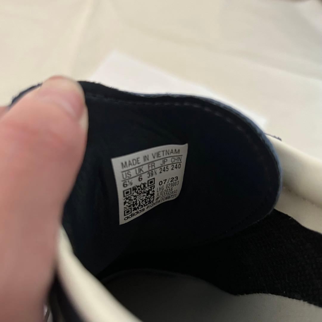 mさま新品未使用 adidasサンバ　ネイビー24.5㎝