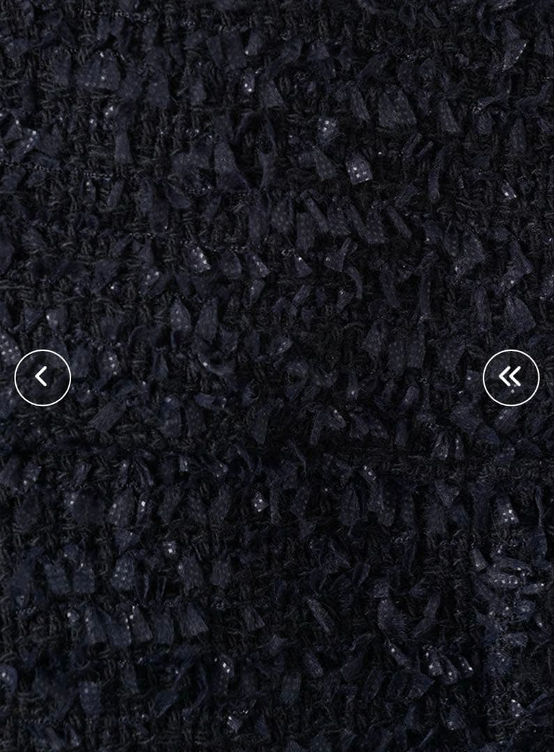 ☆未使用☆ボーダーズアットバルコニー　フリンジツイードジャケット