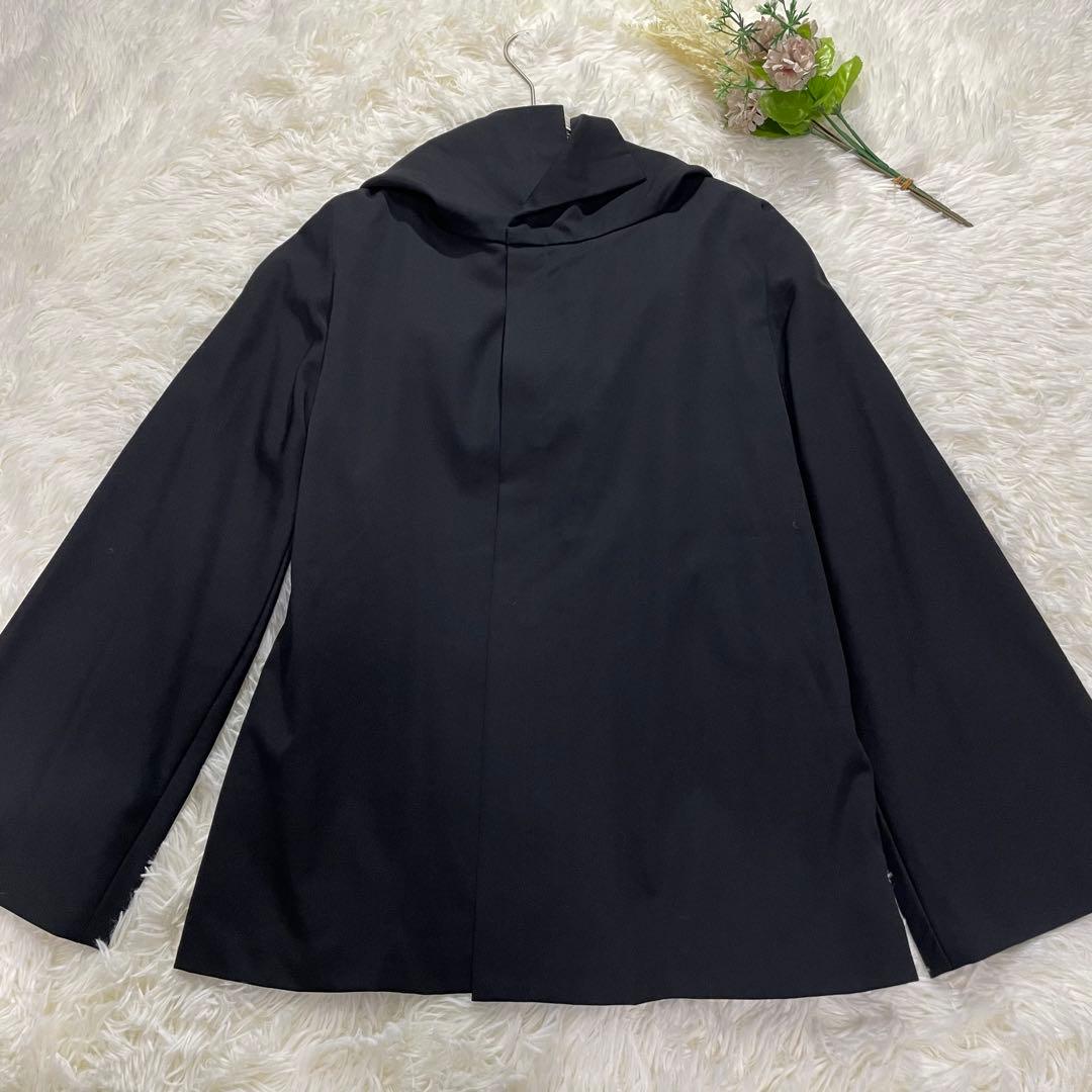 Y's ヨウジヤマモト　ジャケット　黒アウター　フード