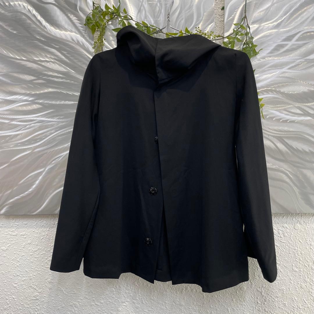 Y's ヨウジヤマモト　ジャケット　黒アウター　フード