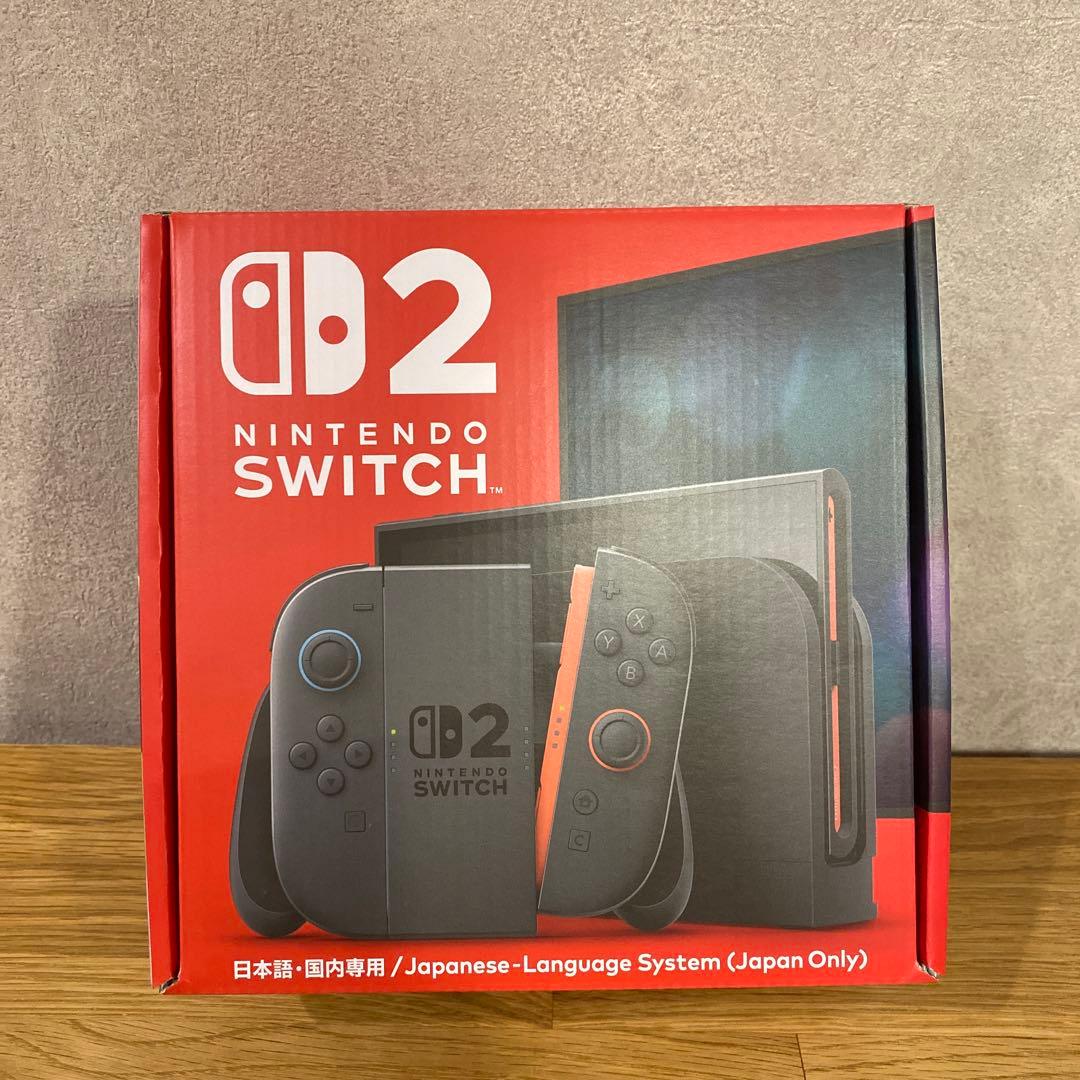 【新品】 Nintendo Switch2 本体 1年間メーカー保証あり