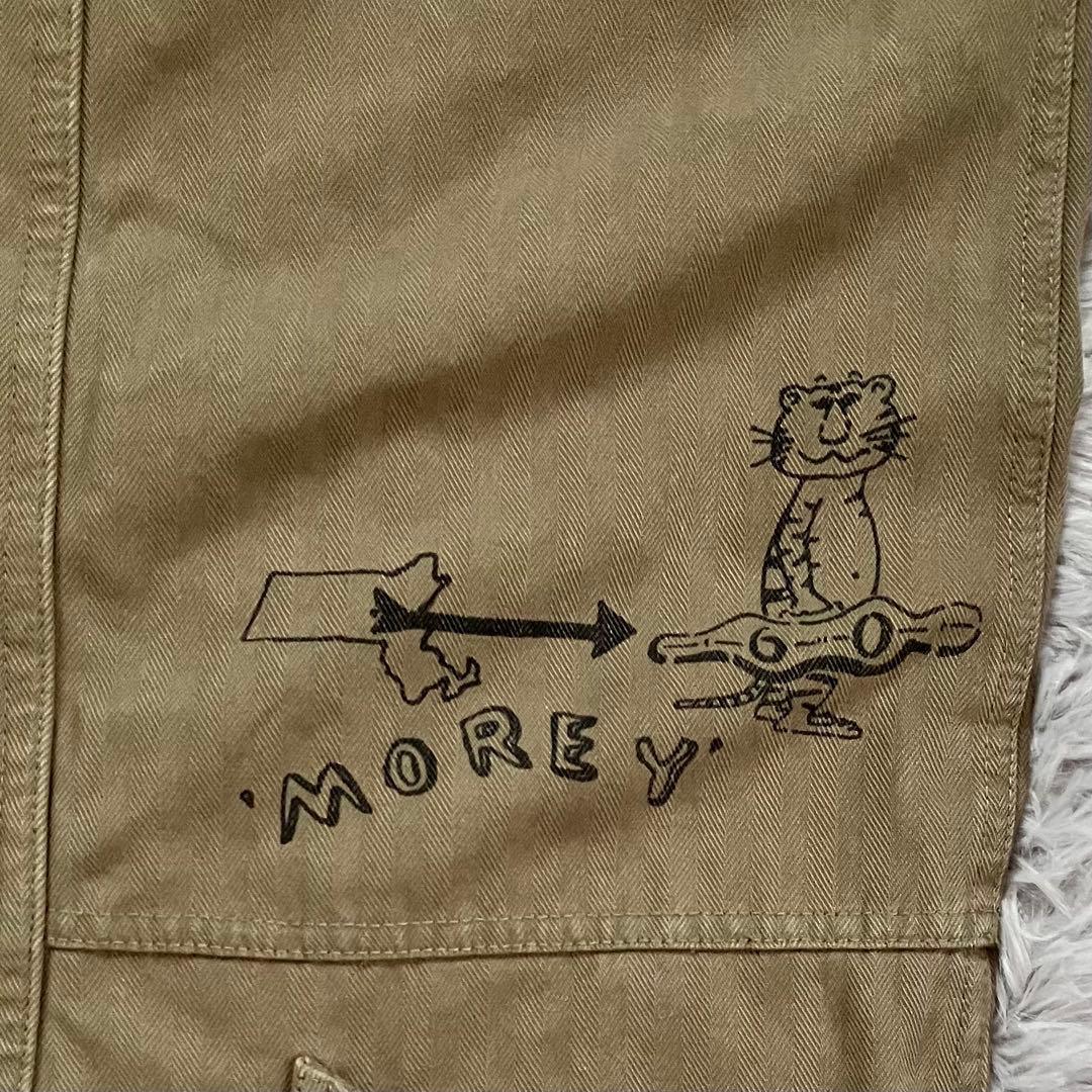 PAOPAO　オールインワン　つなぎ　ミリタリー　古着風　ユニセックス　カーキ