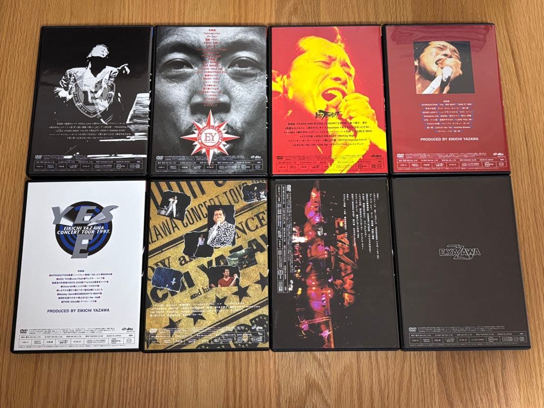 EIKICHI YAZAWA DVD BOX 全巻セット
