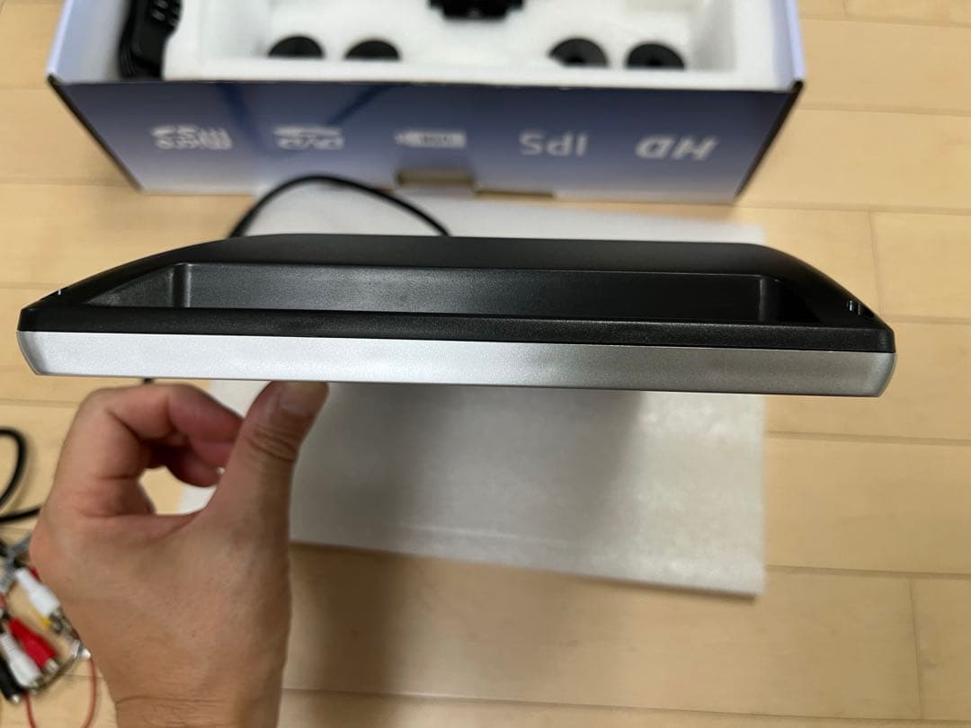 11.6インチ フルHD 車　後部座席　ヘッドレスト　DVDプレーヤー