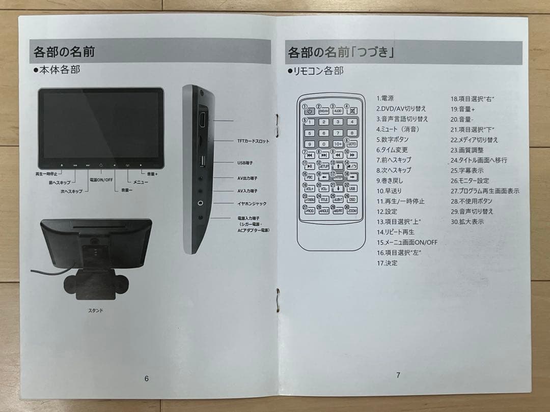 11.6インチ フルHD 車　後部座席　ヘッドレスト　DVDプレーヤー