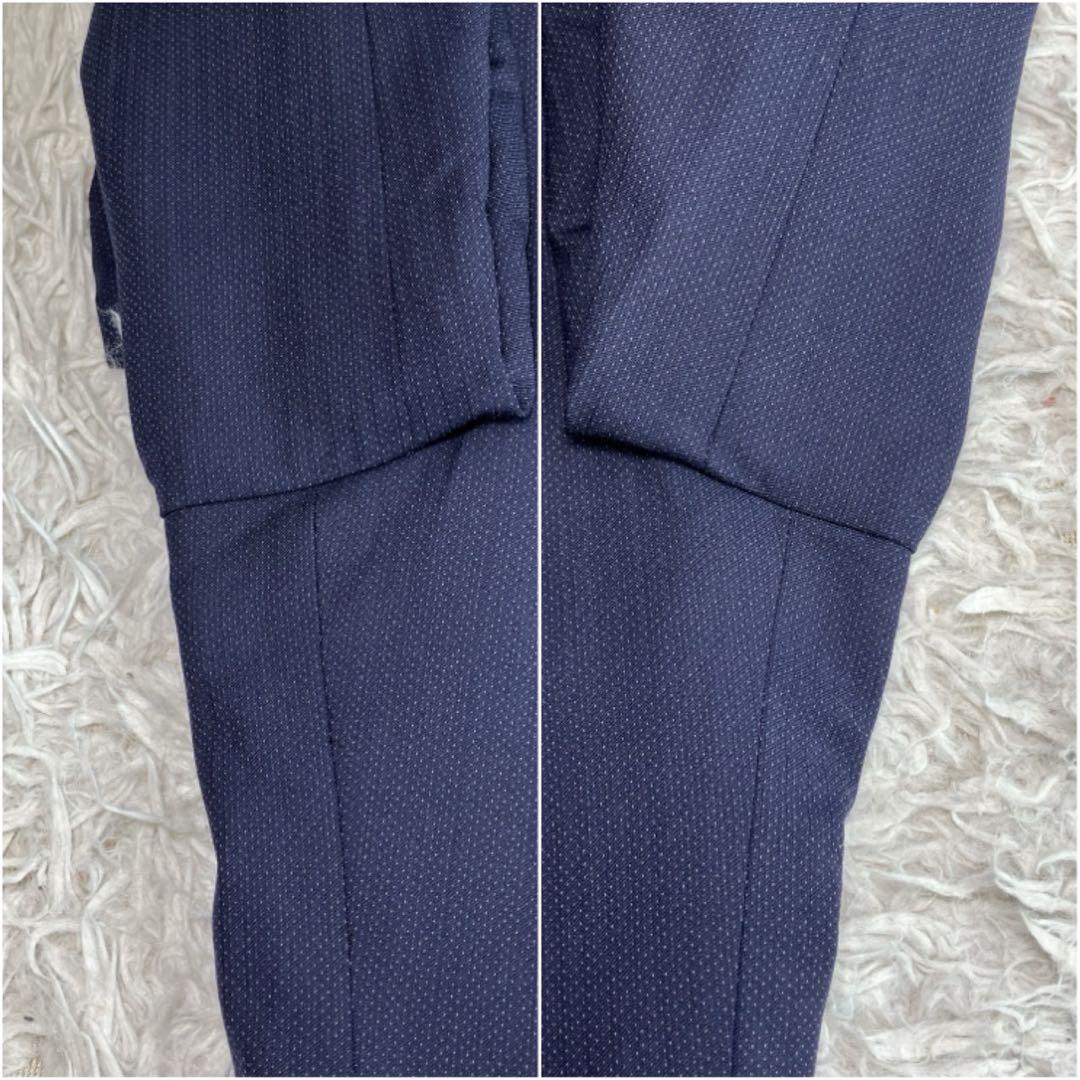 ◎美品 PSFA プレミアムライン A6 ネイビー スリーピース 高見えスーツ1