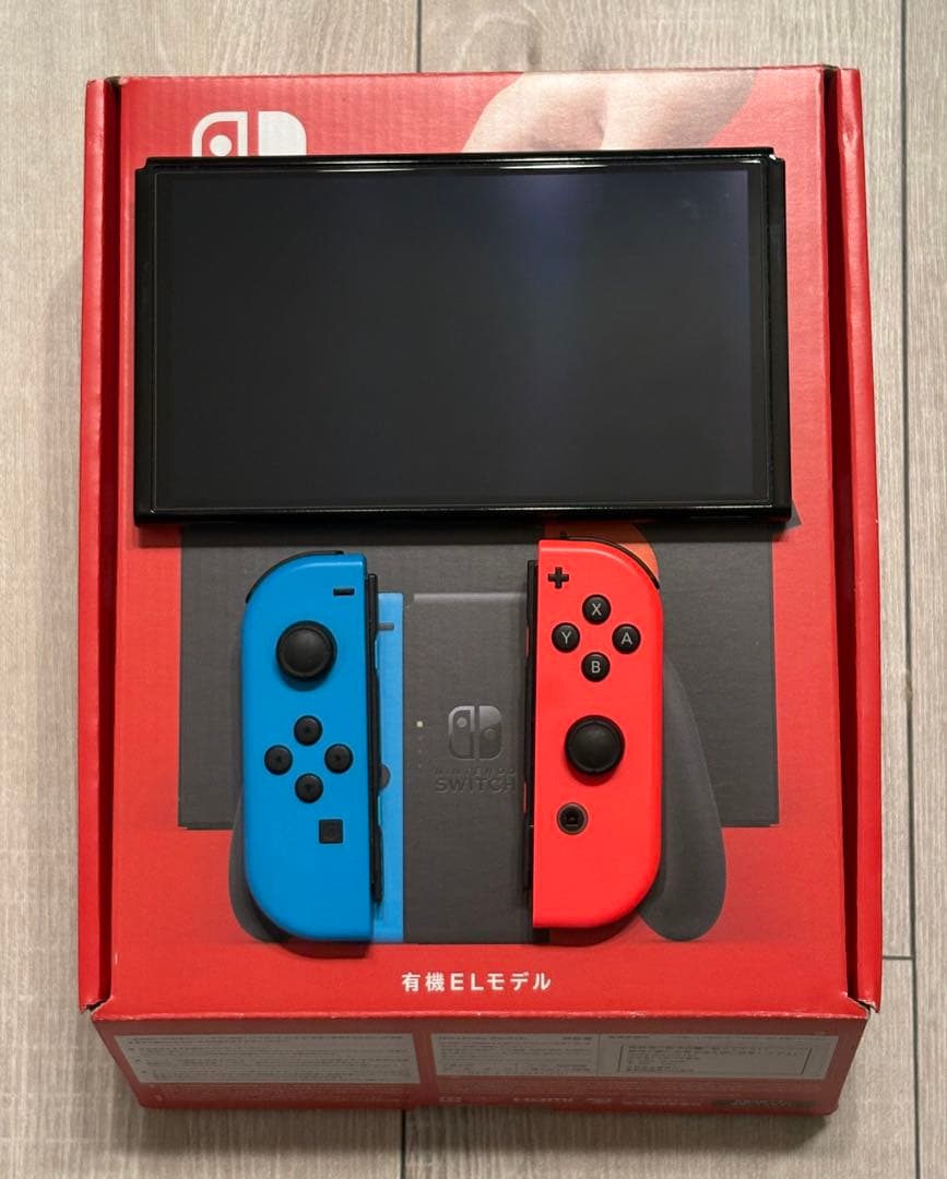 Nintendo Switch 有機EL 本体 青/赤 Joy-Con付き