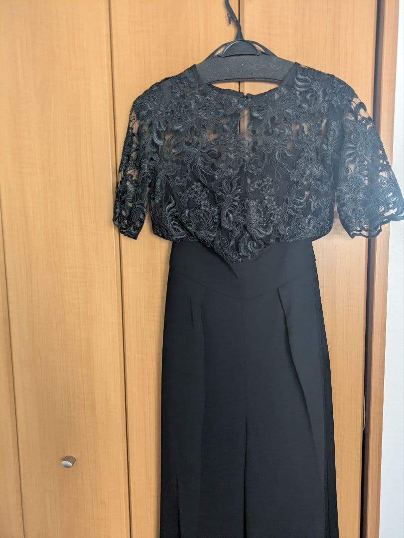 最終値下げ【美品】LAGUNAMOON LADYオーバーレースワイドパンツドレス