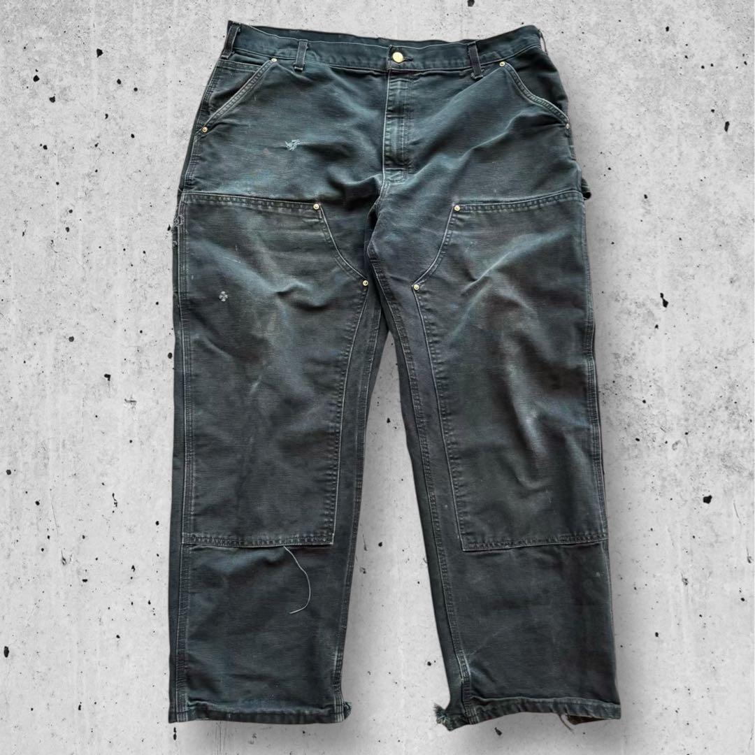 Carhartt B01 ワイド極太 ダブルニー#521