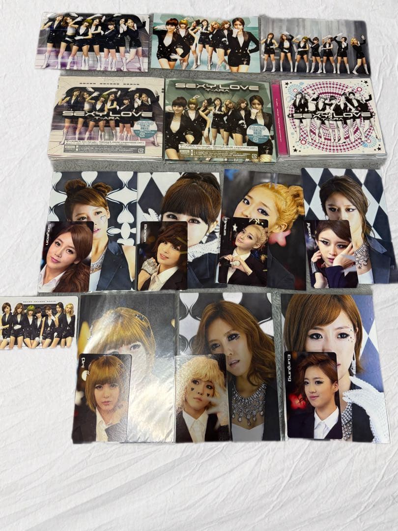 T-ARA Sexy Love CD DVD トレカ　写真　セット