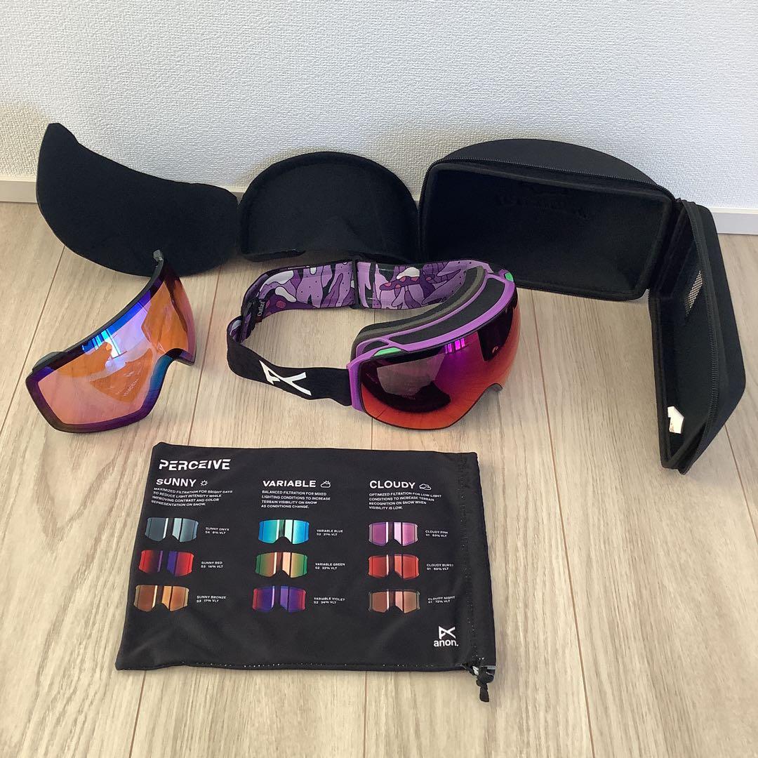 071アノンANON(バートンBURTON) M4スノーボードスキーゴーグル