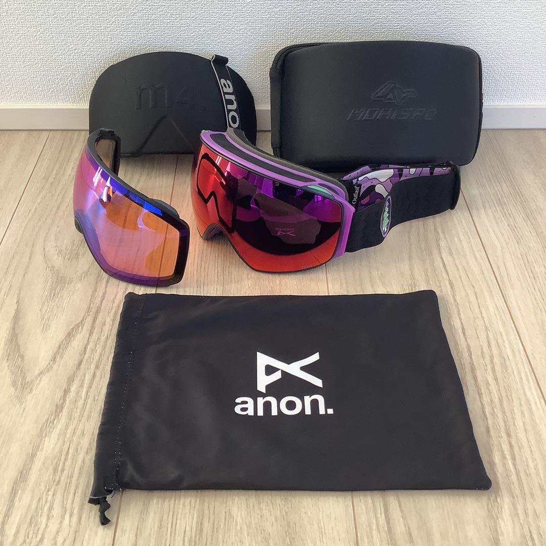071アノンANON(バートンBURTON) M4スノーボードスキーゴーグル
