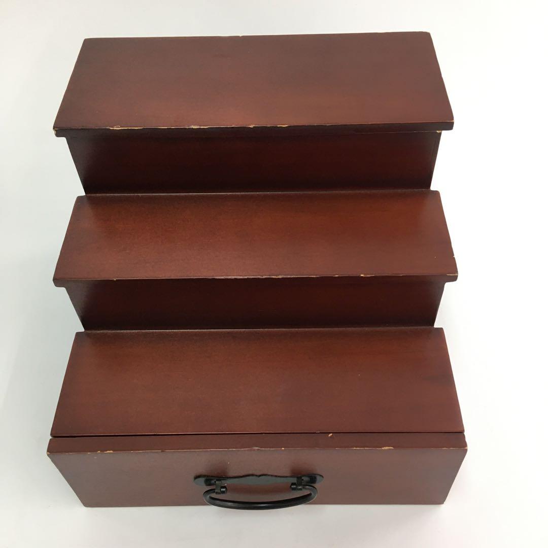 ローズオニールキューピー　お雛様 加藤工芸　　三段雛飾り