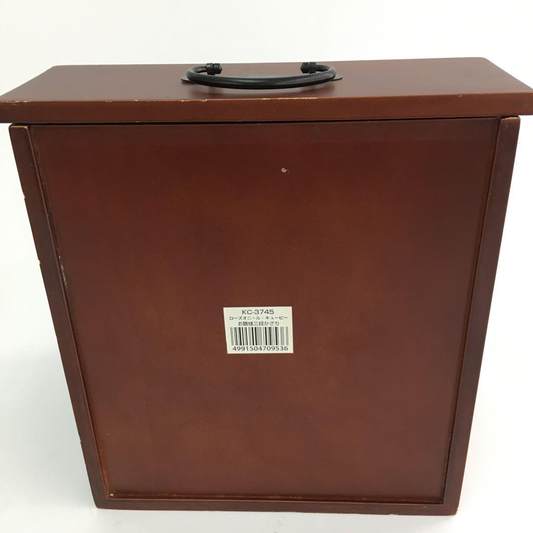 ローズオニールキューピー　お雛様 加藤工芸　　三段雛飾り