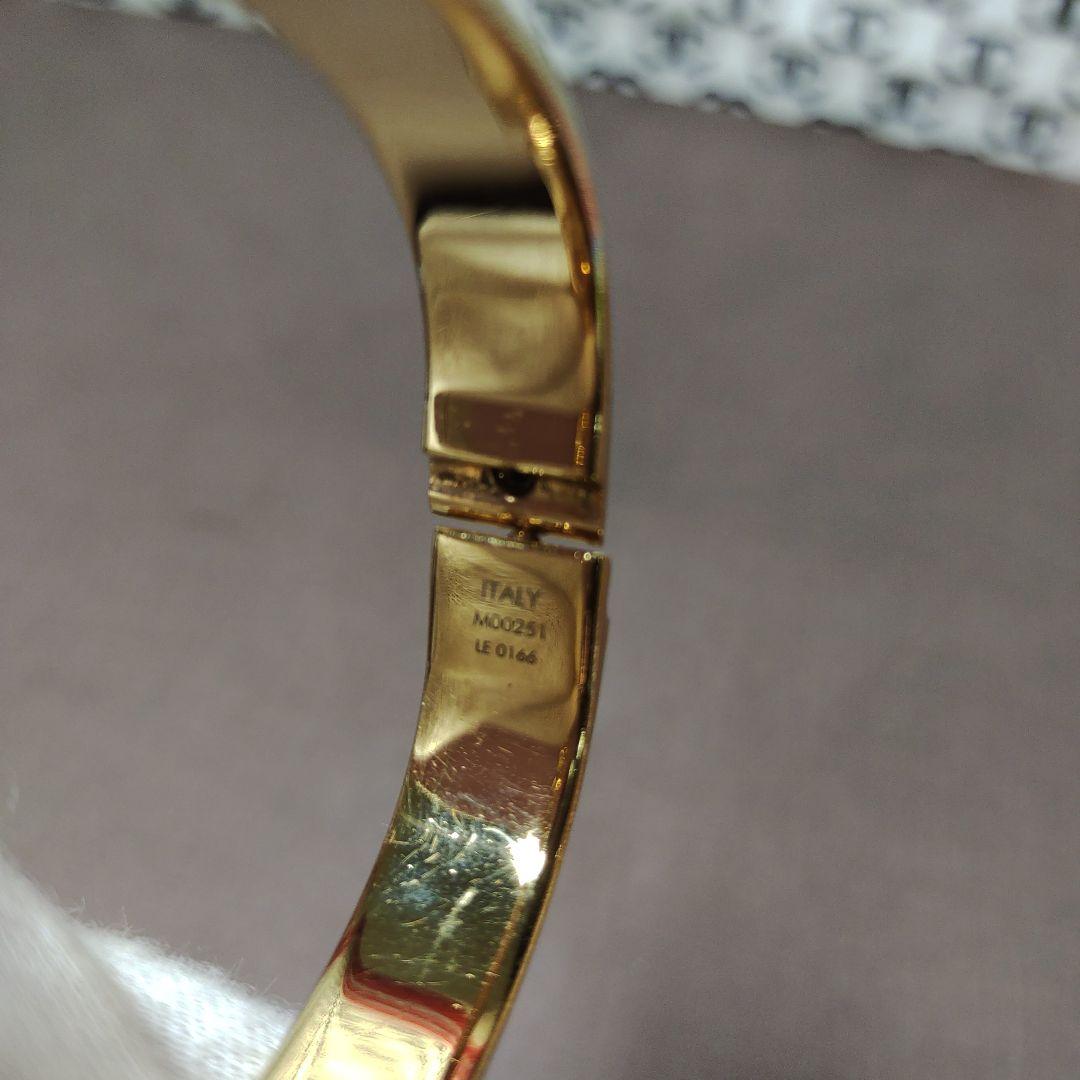 ルイヴィトン　M00251　ブレスレット　ナノグラム　ゴールド