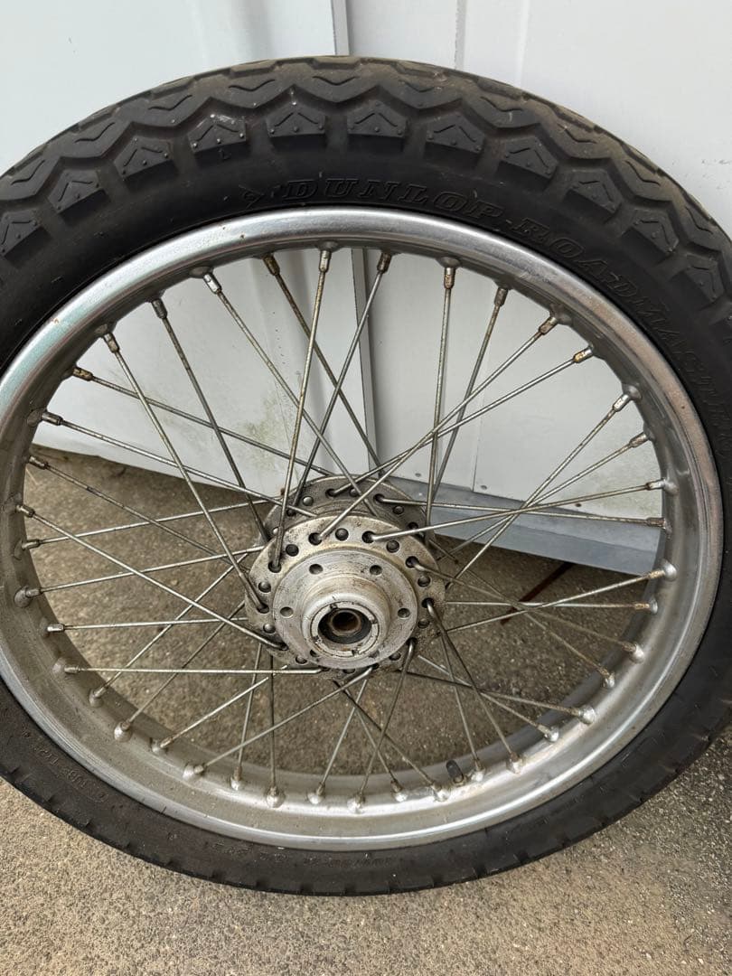 HONDA CB750four CB750k1 純正前後ホイール(タイヤ付き)