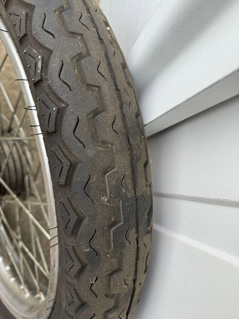 HONDA CB750four CB750k1 純正前後ホイール(タイヤ付き)