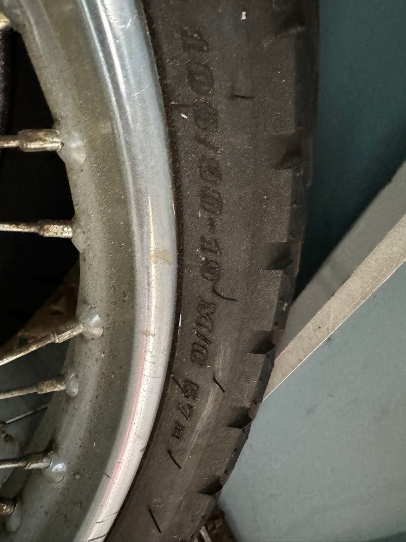 HONDA CB750four CB750k1 純正前後ホイール(タイヤ付き)