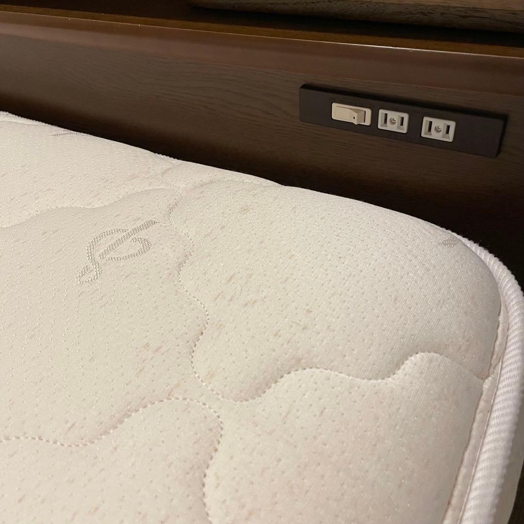 【セミダブル】ベッドフレーム&マットレス