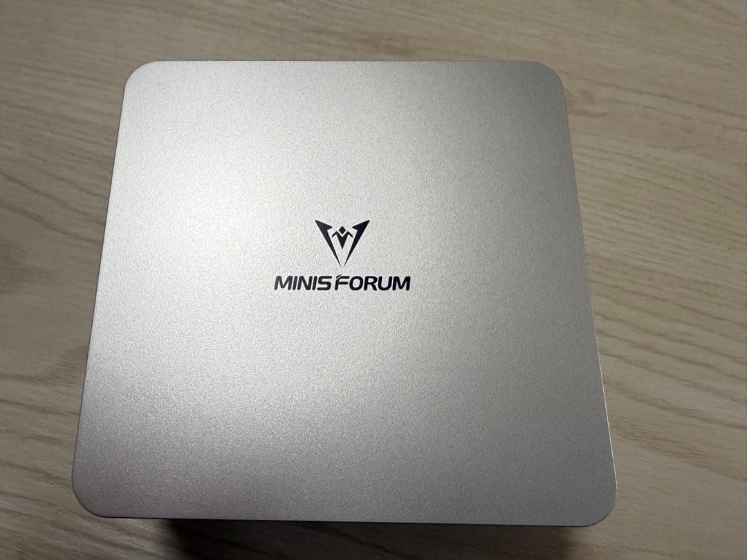 ミニPC MINISFORUM 1265UN i7 32GB 512GB Win11