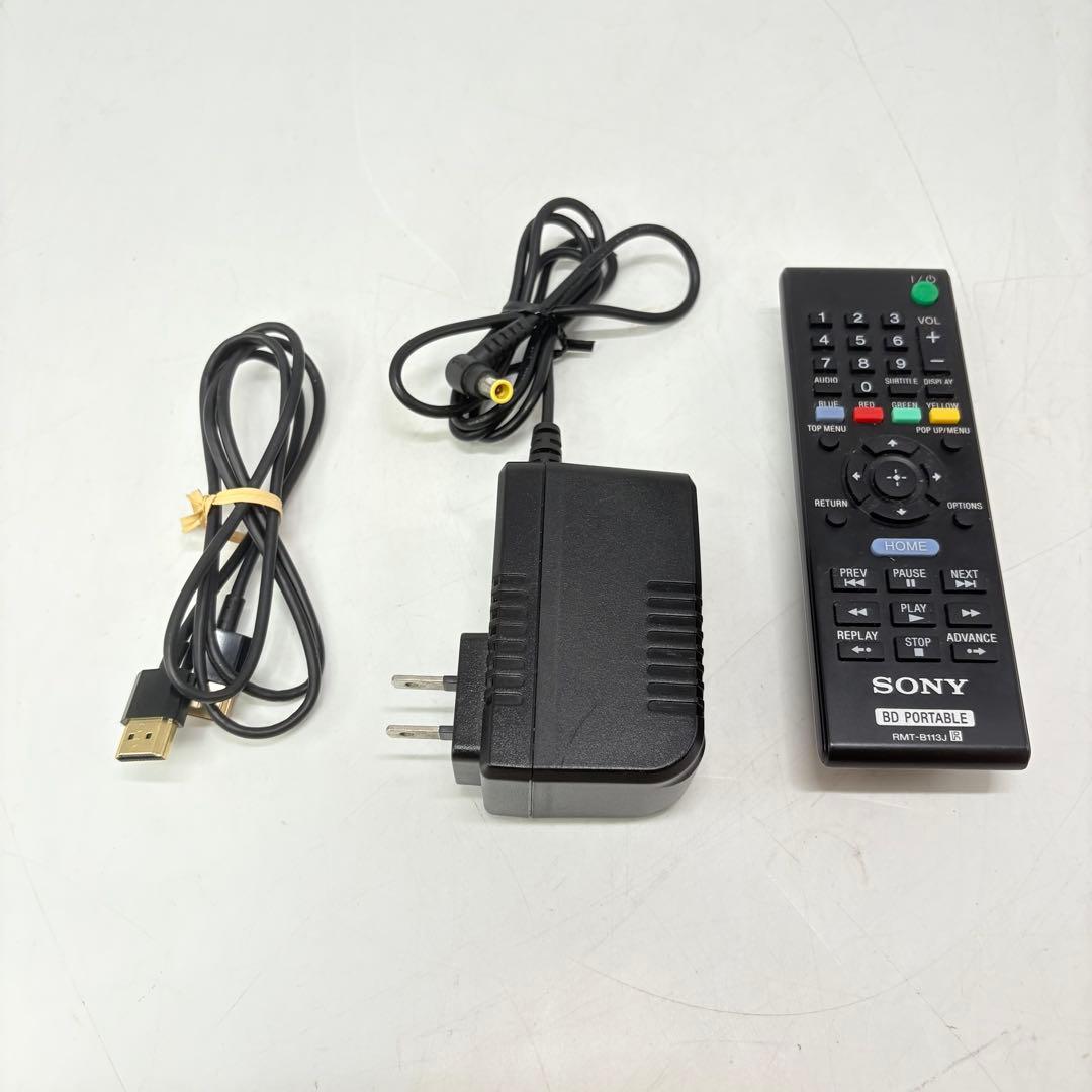 【美品・動作良好】SONY ポータブルブルーレイプレーヤー BDP-SX910