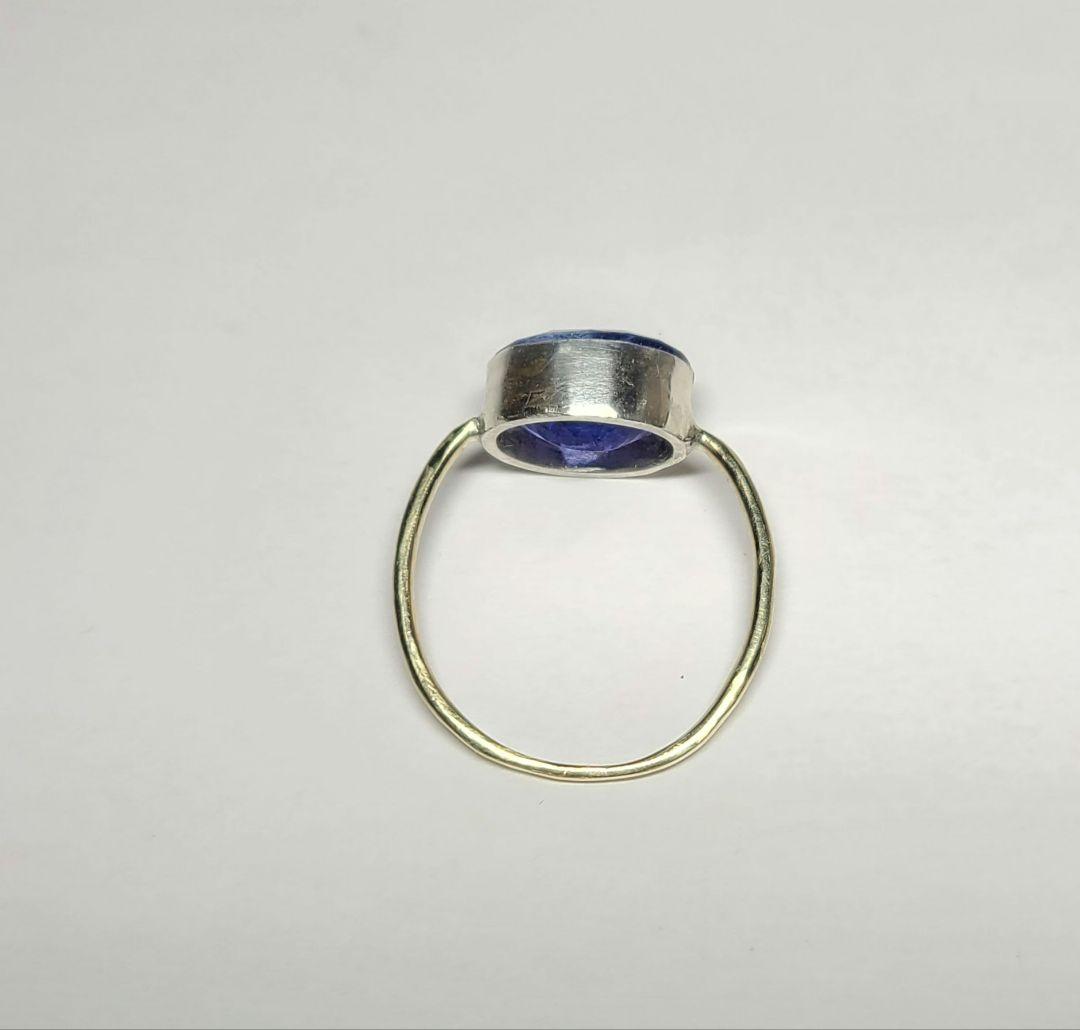 rose_malingレインボーInk入り★タンザニア産タンザナイト★