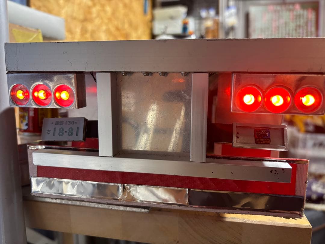 タミヤ　トレーラー　3軸　平台車