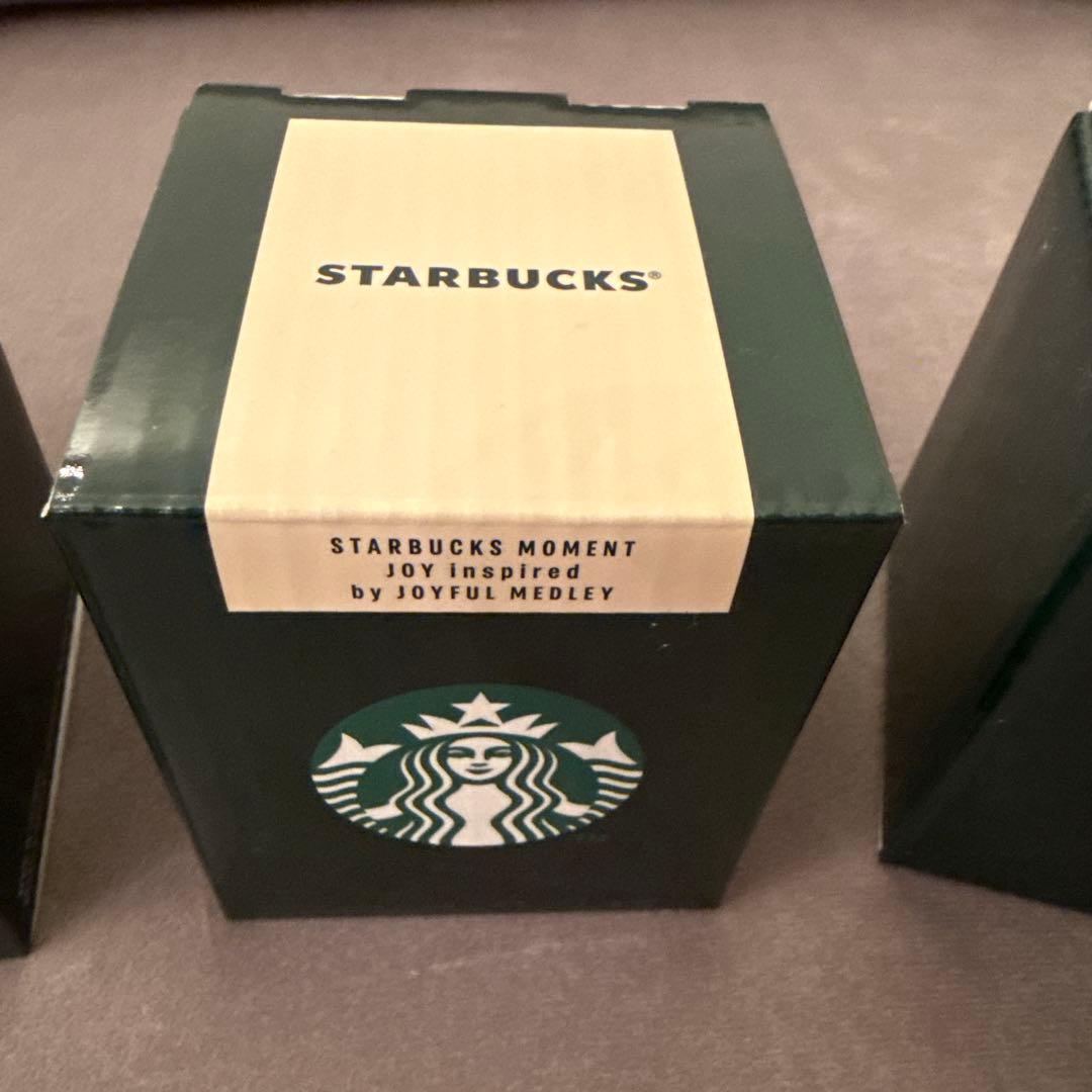 バラ売り可能‼︎Starbucks モーメントキャンドル 3個セット