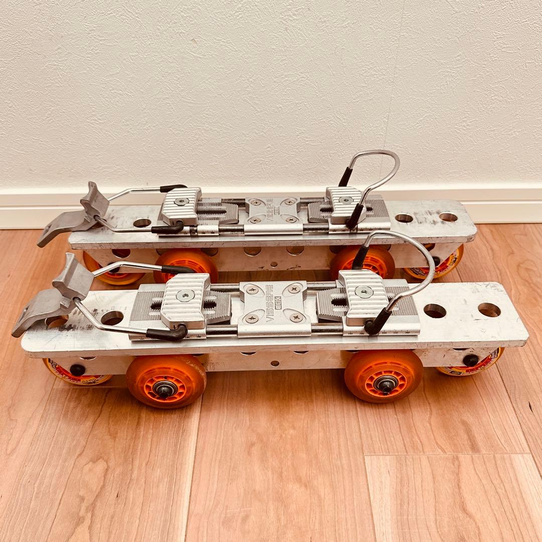 インライン ローラー スキー 練習 トレーニング ツイン　シングル 6連 オフ